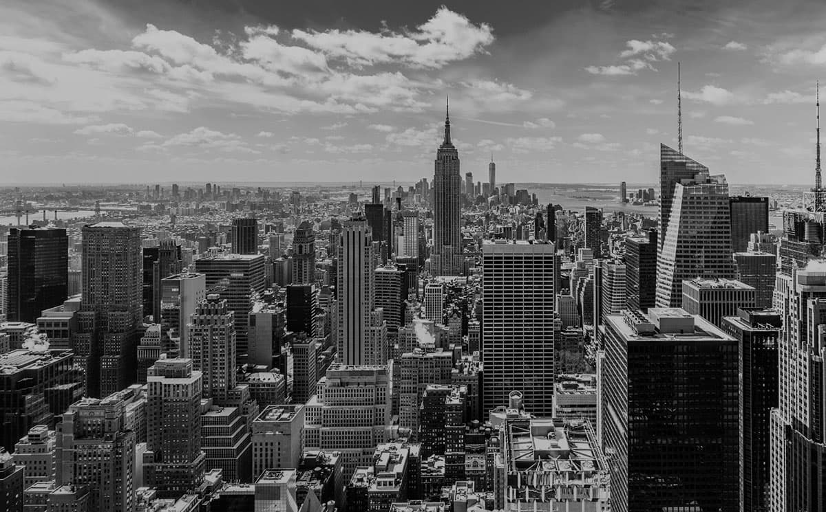 a city skyline