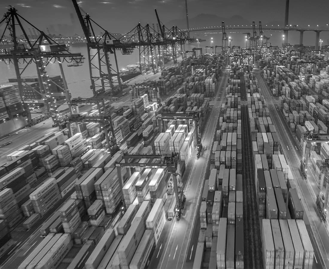 many freight containers in a harbor, showing wide range of suppliers